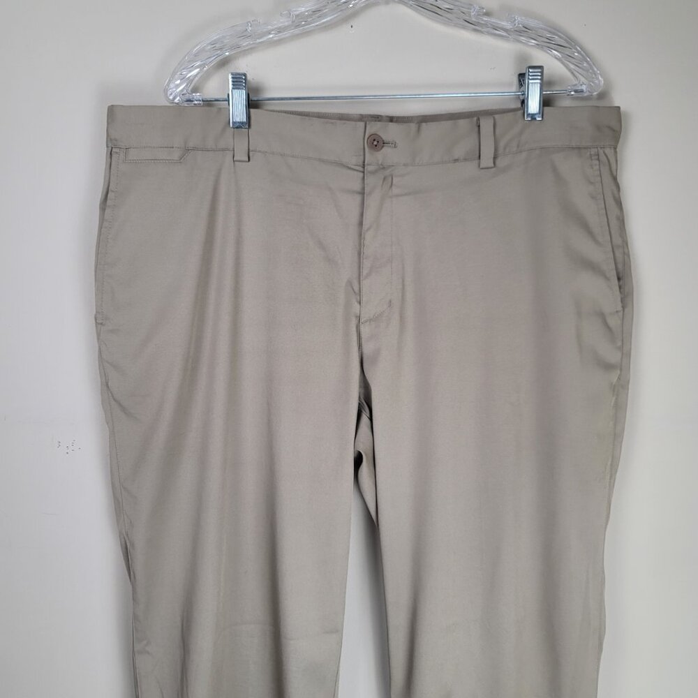 Nike Golf Dri-Fit Tour Performance Pants Mens 38x32 Khaki Straight Leg - Picture 4 of 16